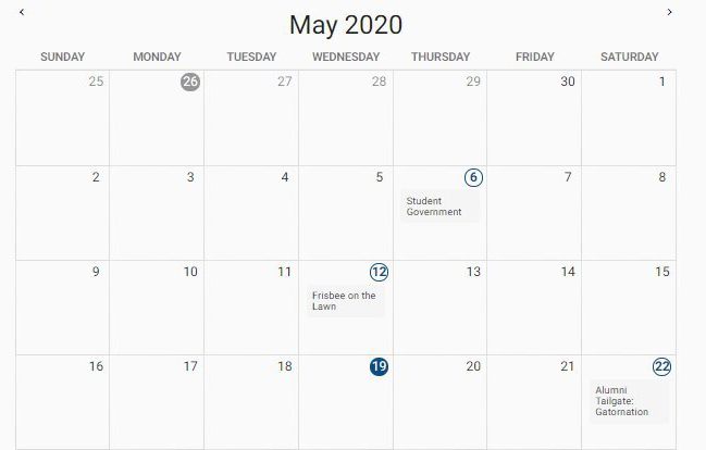 Calendar